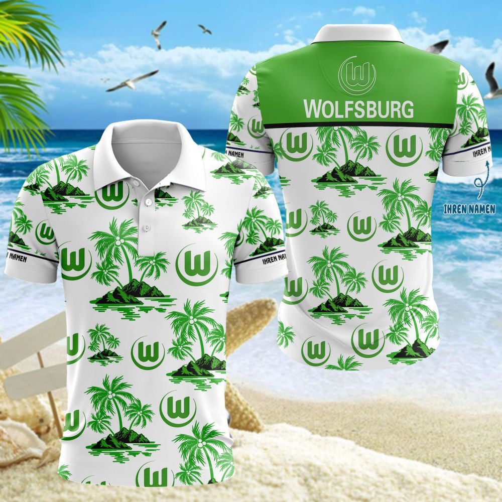 VfL Wolfsburg Poloshirt | WOB Polohemd Wölfe
