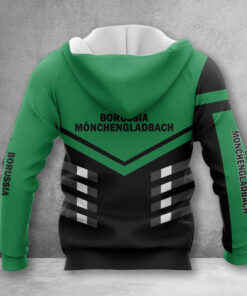 Alternative view of Borussia Mönchengladbach Hoodie Zip Herren | BMG Kapuzenjacke mit Reißverschluss WINA3527