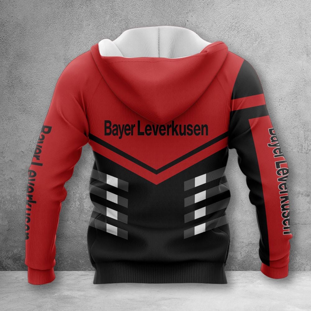 Bayer 04 Leverkusen Hoodie Herren | B04 Kapuzenpullover WINA3525 – Bild 2