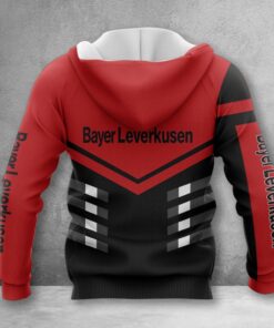 Alternative view of Bayer 04 Leverkusen Hoodie Zip Herren | B04 Kapuzenjacke mit Reißverschluss WINA3469