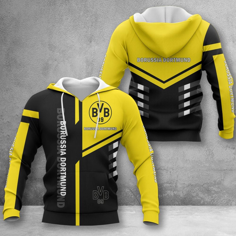 Borussia Dortmund II Hoodie Herren | BVB II Kapuzenpullover WINA3561 – Bild 2