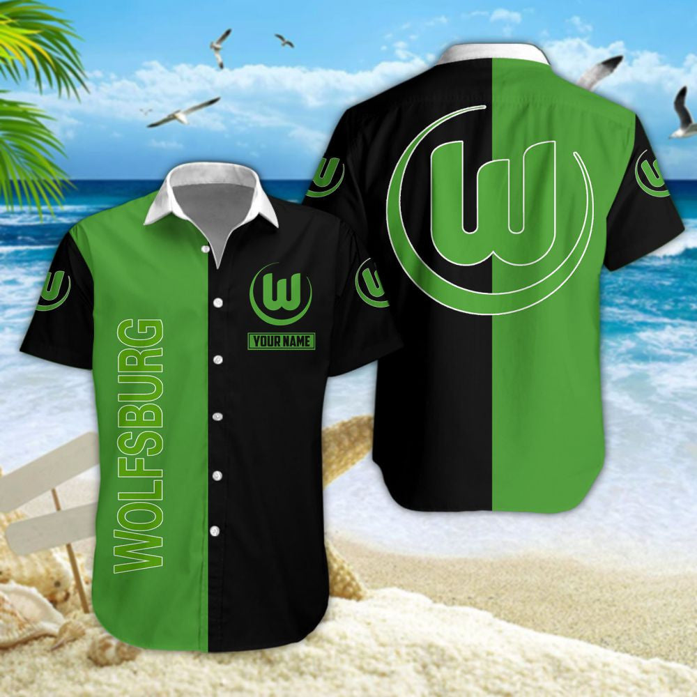 Hawaiihemd VfL Wolfsburg – Herren Sommerhemd V2