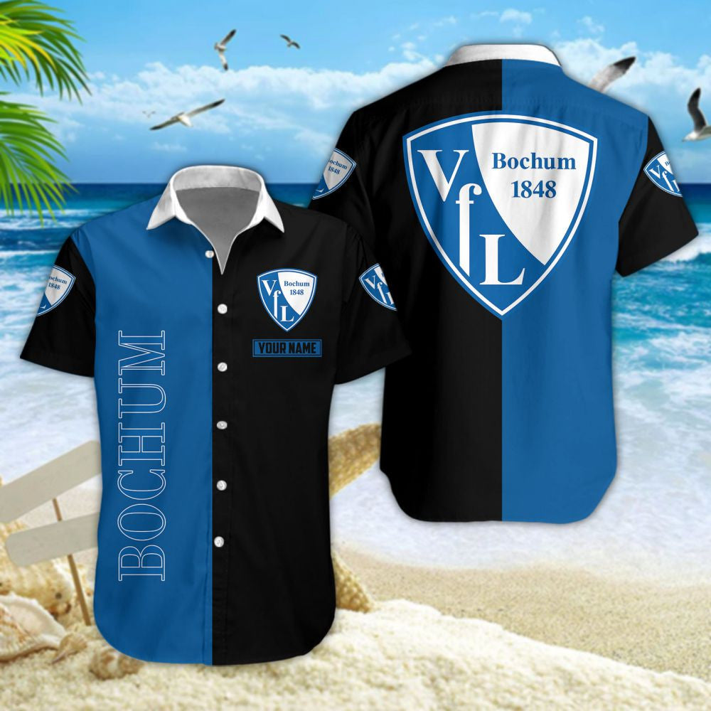 Hawaiihemd VfL Bochum – Herren Sommerhemd V3