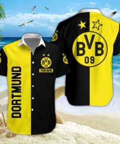 Hawaiihemd Borussia Dortmund – Herren Sommerhemd V3
