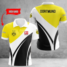 Borussia Dortmund Poloshirt | BVB Polohemd Style 01