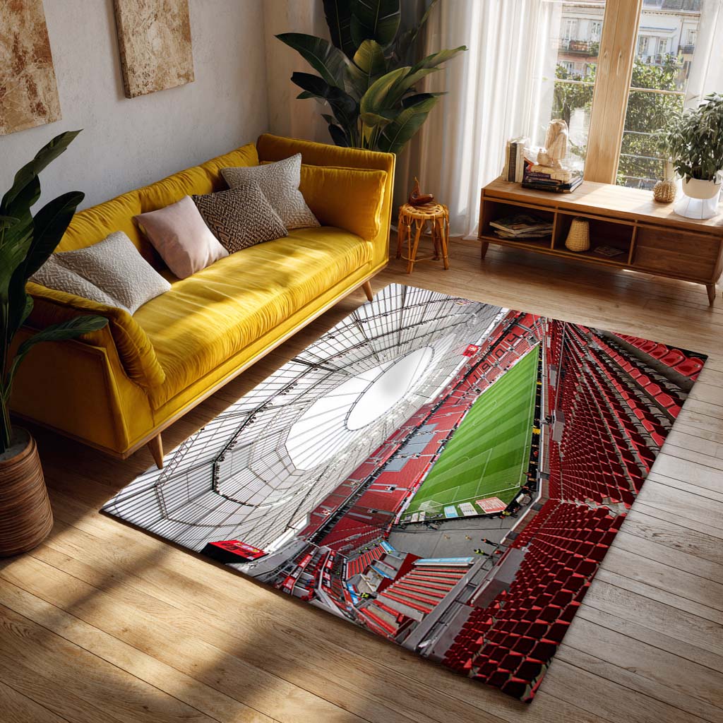 Spielfeld der BayArena Teppich 2 – Bild 2