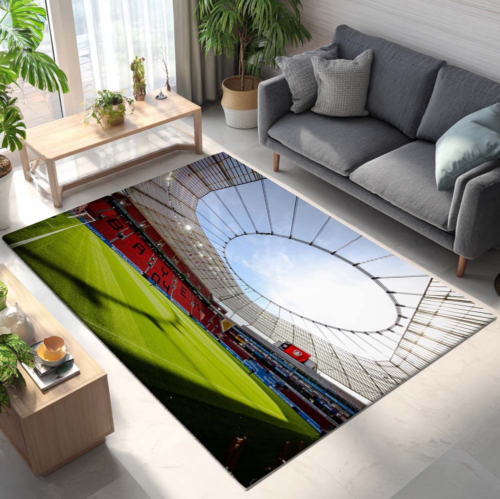 Spielfeld der BayArena Teppich 8