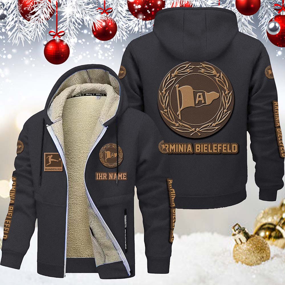 DSC Arminia Bielefeld Gefütterte Kapuzenjacke – Bild 6