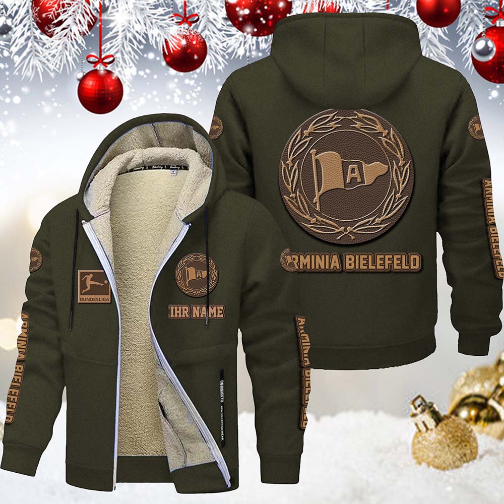 DSC Arminia Bielefeld Gefütterte Kapuzenjacke – Bild 9