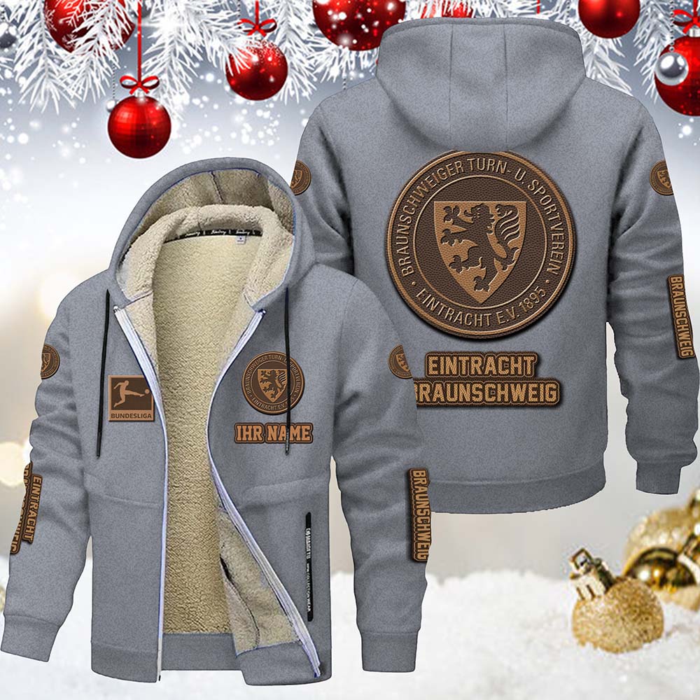 Eintracht Braunschweig Gefütterte Kapuzenjacke – Bild 5