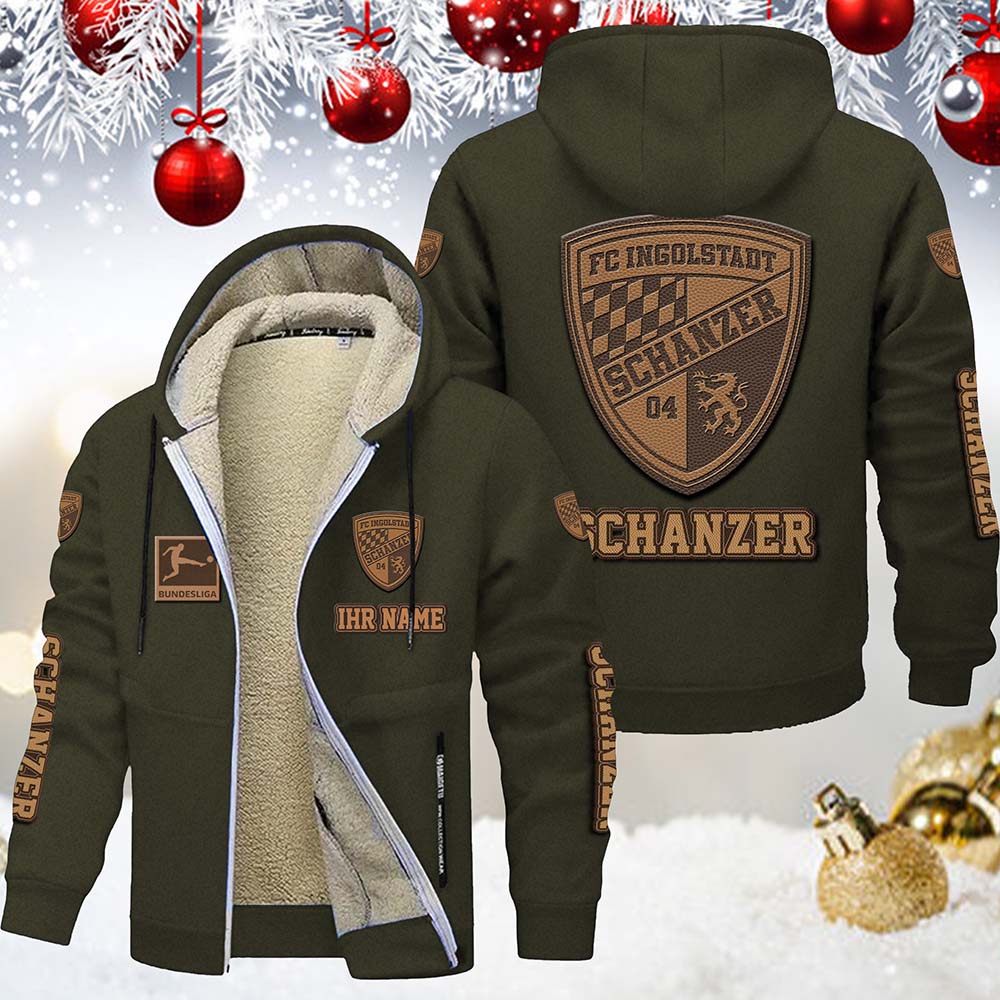 FC Ingolstadt Schanzer Gefütterte Kapuzenjacke – Bild 9