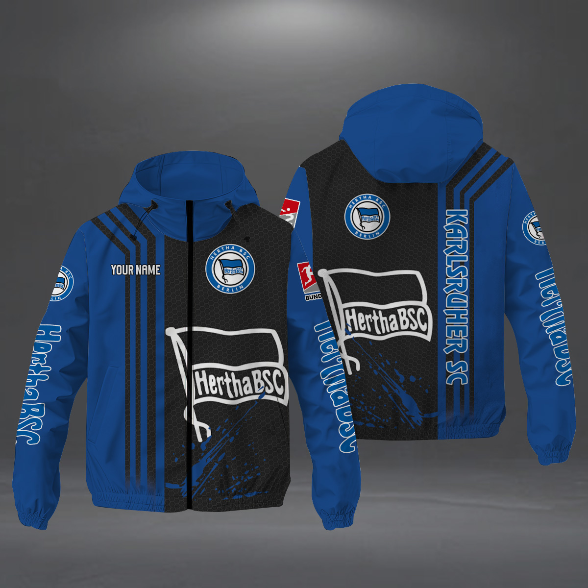 Hertha Berlin BSC WBJ04 Windjacke | Windbreaker