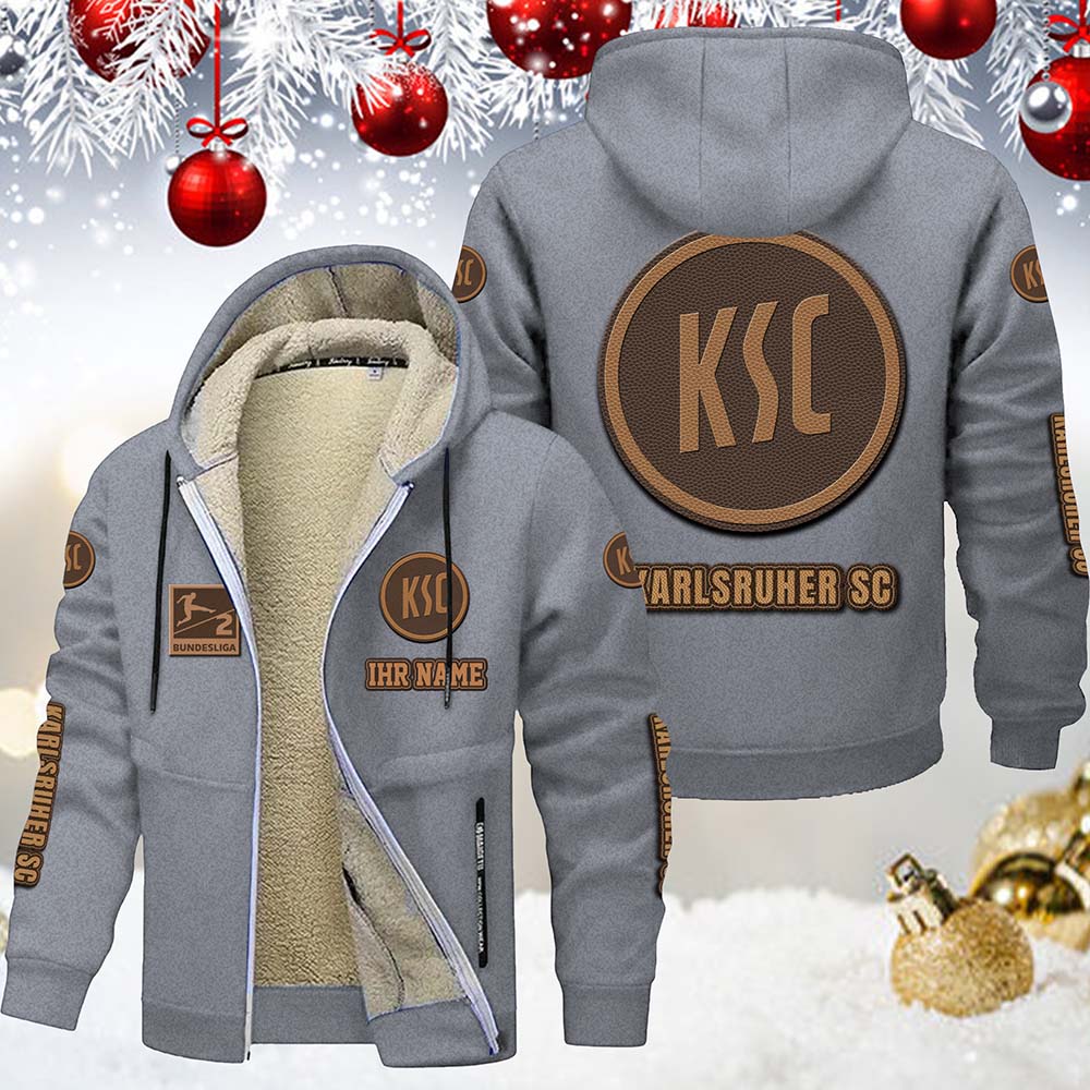 Karlsruher SC Gefütterte Kapuzenjacke – Bild 5