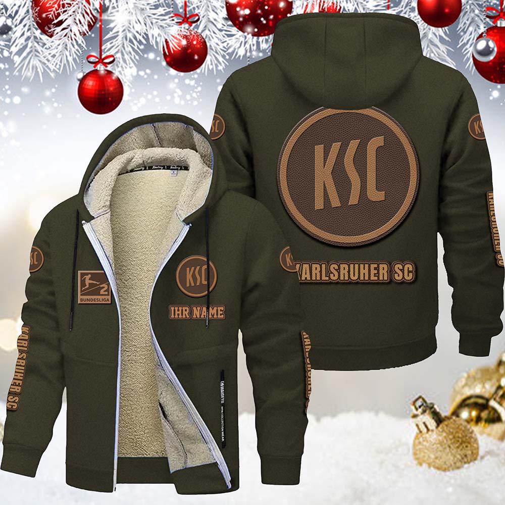 Karlsruher SC Gefütterte Kapuzenjacke – Bild 9