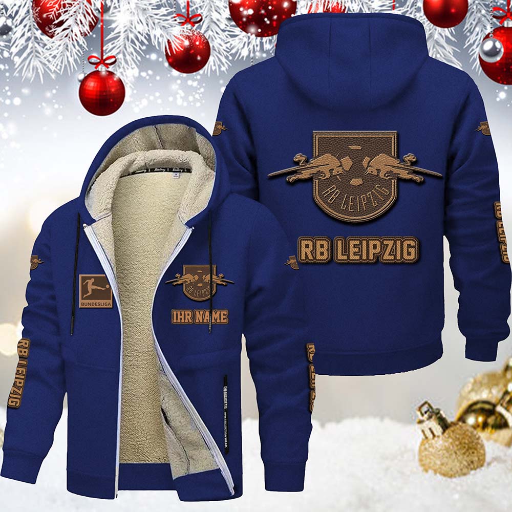 RB Leipzig Gefütterte Kapuzenjacke – Bild 4