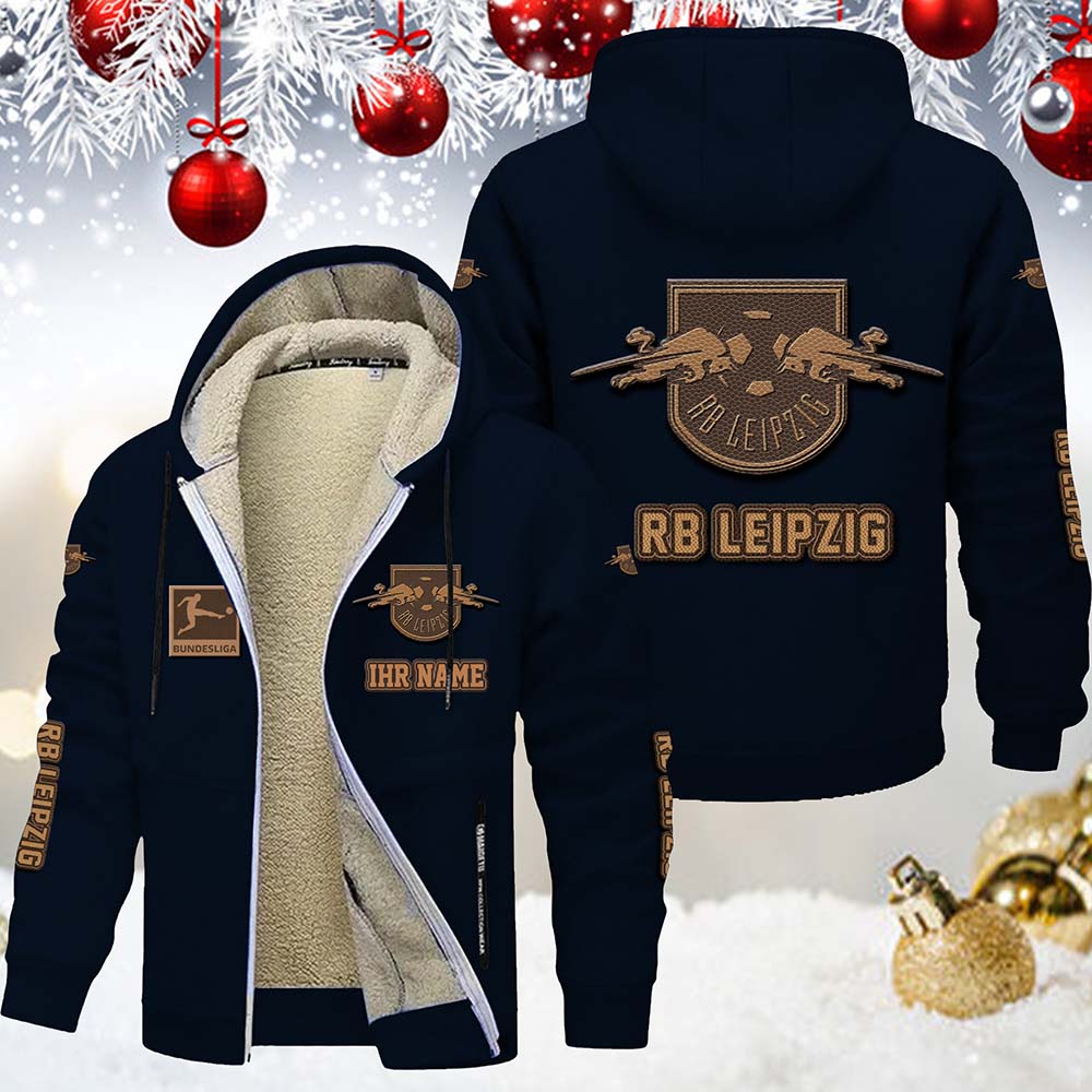 RB Leipzig Gefütterte Kapuzenjacke – Bild 3
