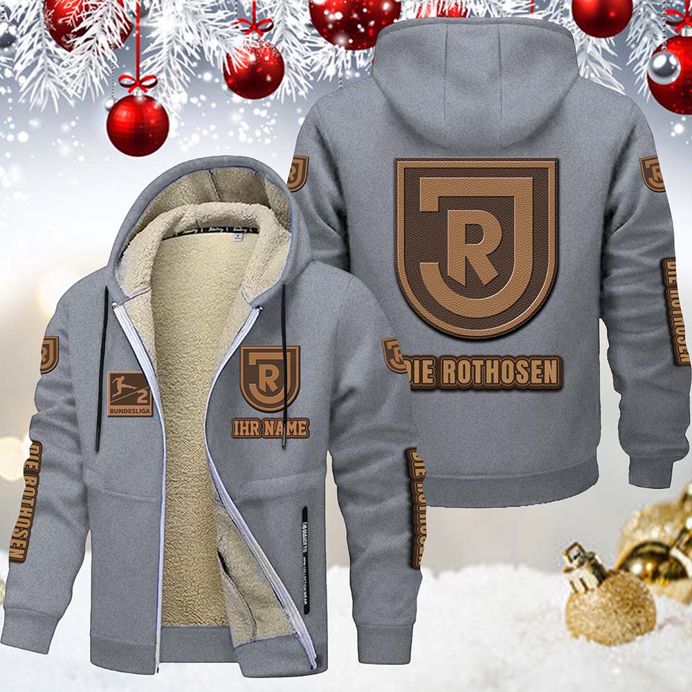 SSV Jahn Regensburg Gefütterte Kapuzenjacke – Bild 5