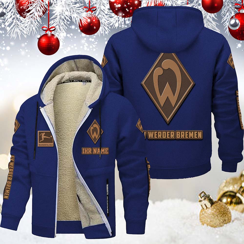 SV Werder Bremen Gefütterte Kapuzenjacke – Bild 4