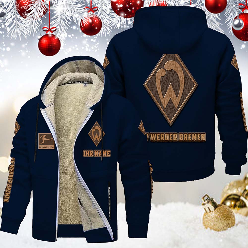 SV Werder Bremen Gefütterte Kapuzenjacke – Bild 3