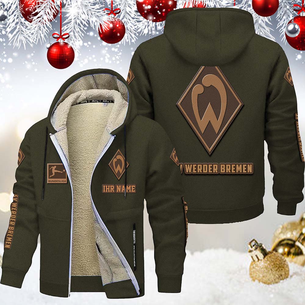 SV Werder Bremen Gefütterte Kapuzenjacke – Bild 9