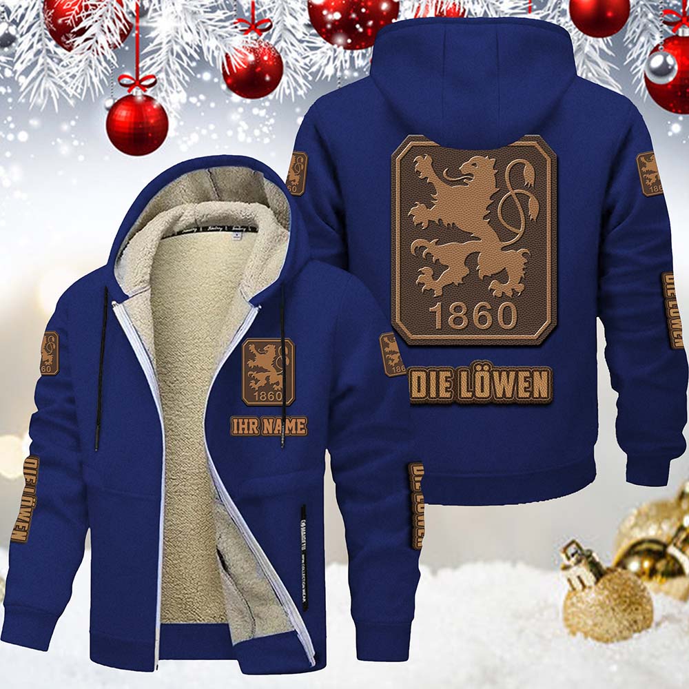 TSV 1860 München Gefütterte Kapuzenjacke – Bild 4