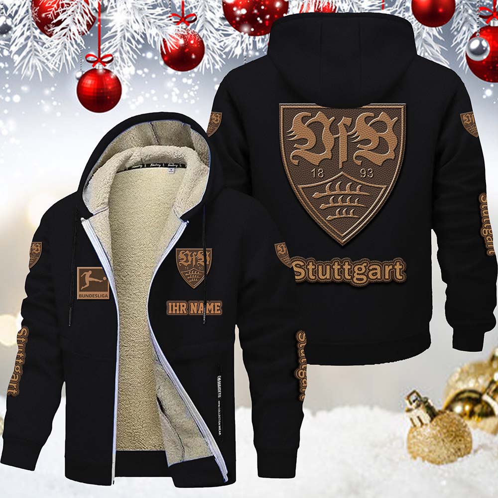 VfB Stuttgart Gefütterte Kapuzenjacke – Bild 2
