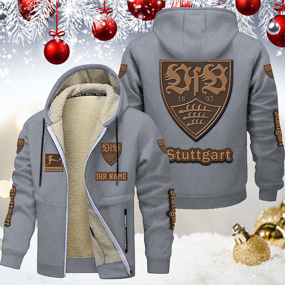 VfB Stuttgart Gefütterte Kapuzenjacke – Bild 5
