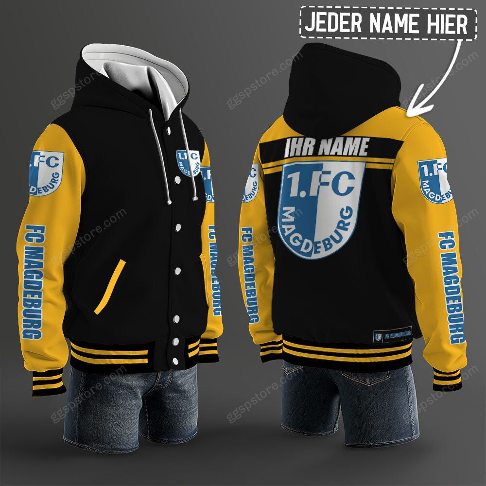 1. FC Magdeburg Hoodie Jacke – Bild 4