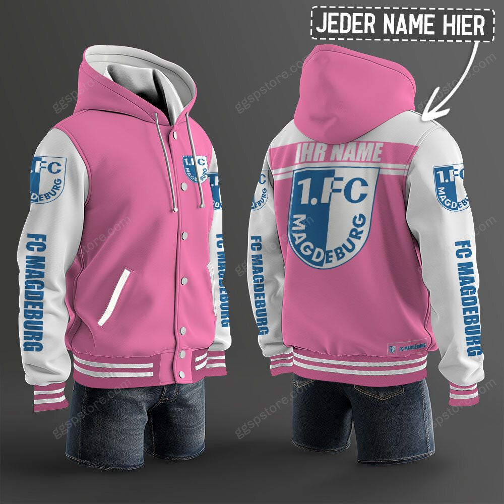 1. FC Magdeburg Hoodie Jacke – Bild 6