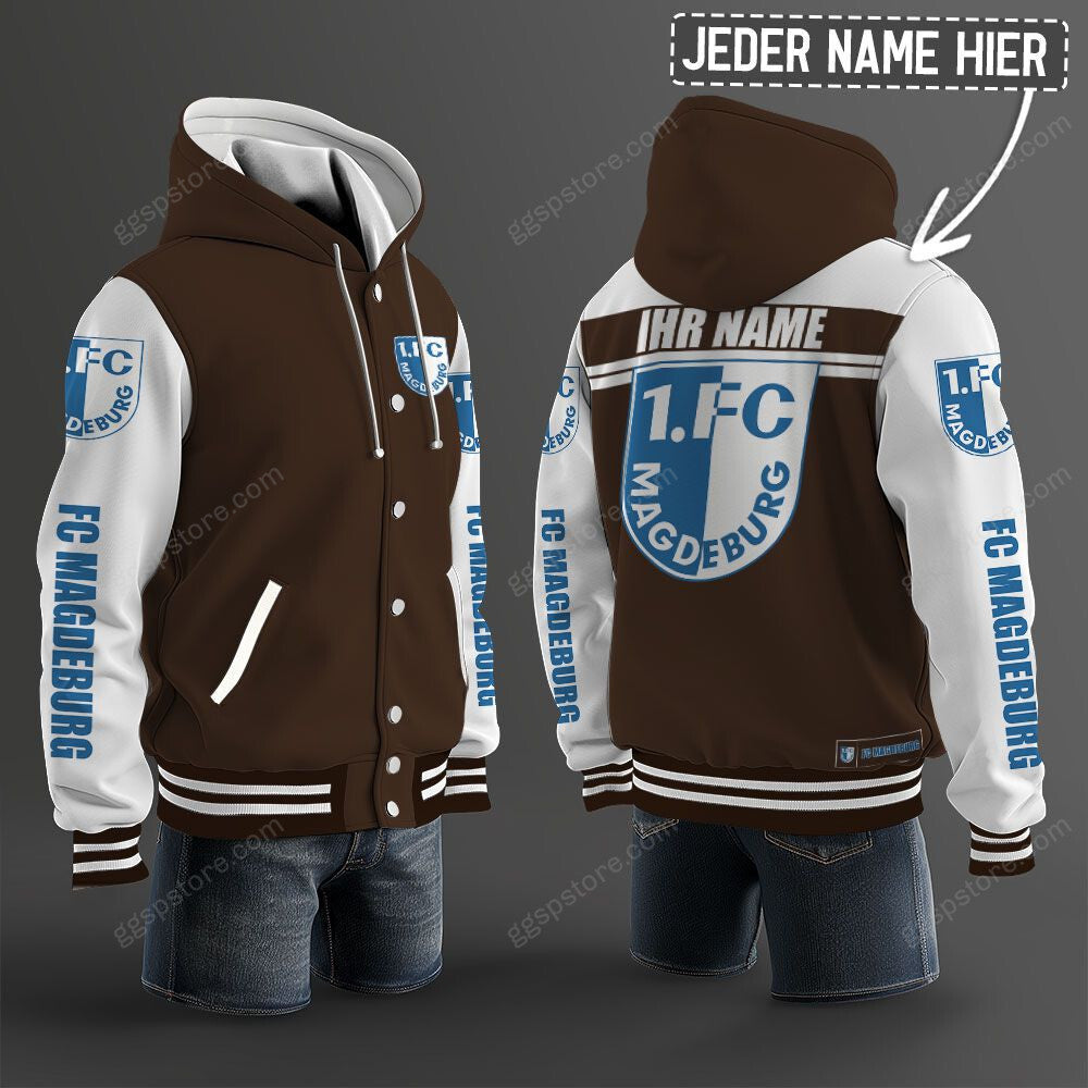 1. FC Magdeburg Hoodie Jacke – Bild 9