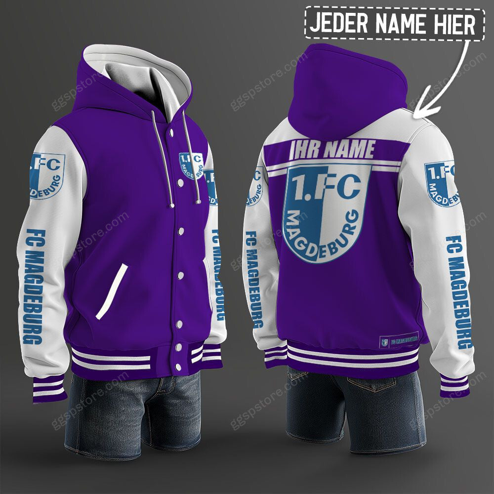1. FC Magdeburg Hoodie Jacke – Bild 11