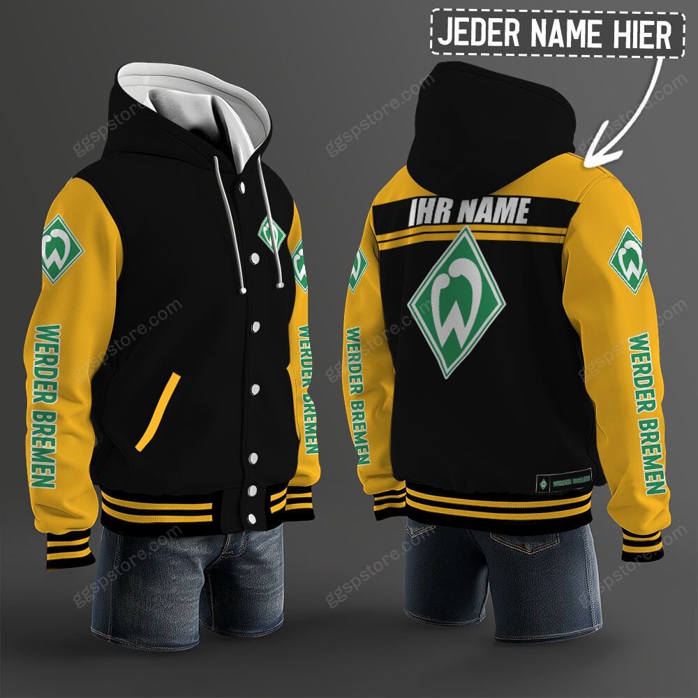 SV Werder Bremen Hoodie Jacke – Bild 4