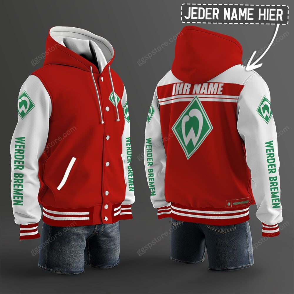 SV Werder Bremen Hoodie Jacke – Bild 5