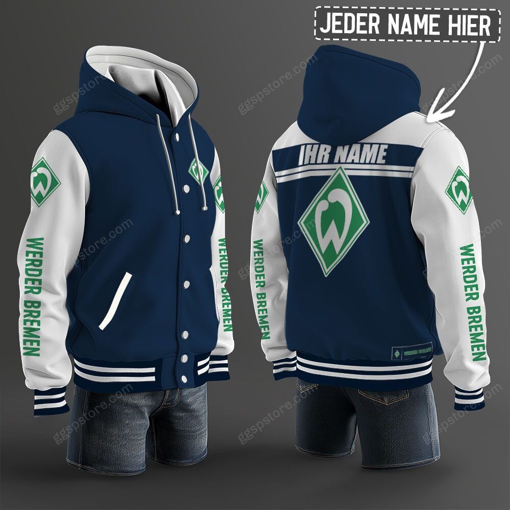 SV Werder Bremen Hoodie Jacke – Bild 6