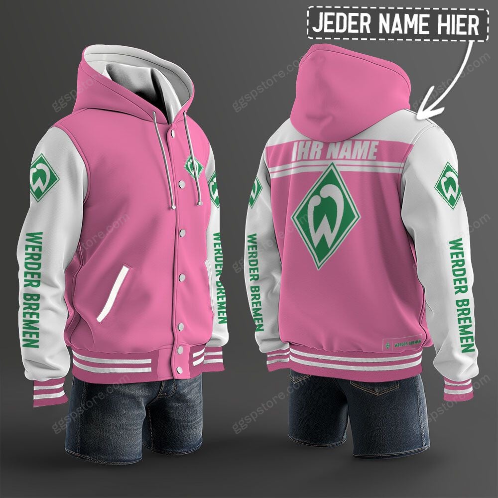 SV Werder Bremen Hoodie Jacke – Bild 8