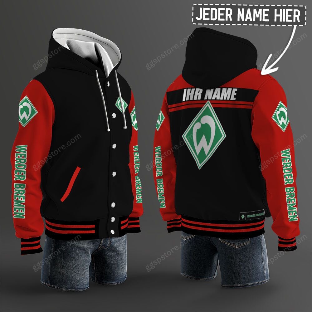 SV Werder Bremen Hoodie Jacke – Bild 9