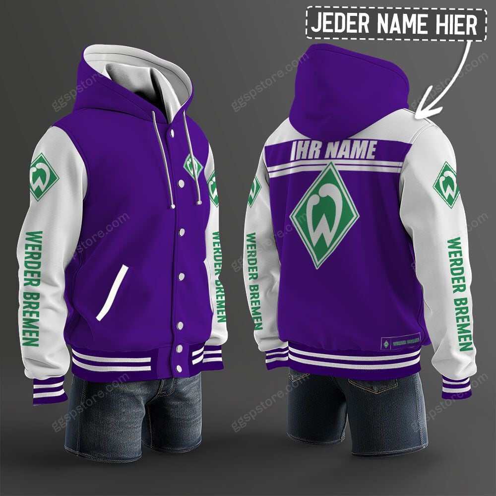 SV Werder Bremen Hoodie Jacke – Bild 12