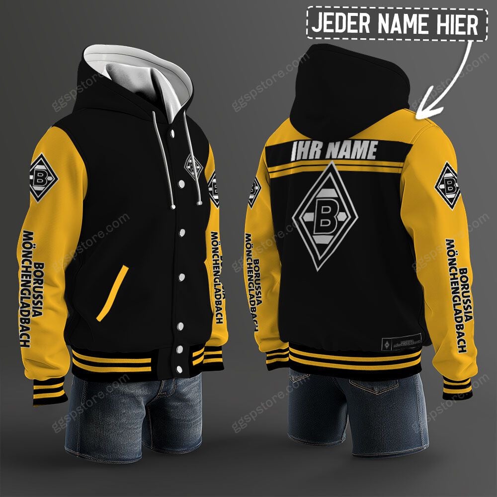 Borussia Mönchengladbach Hoodie Jacke – Bild 4