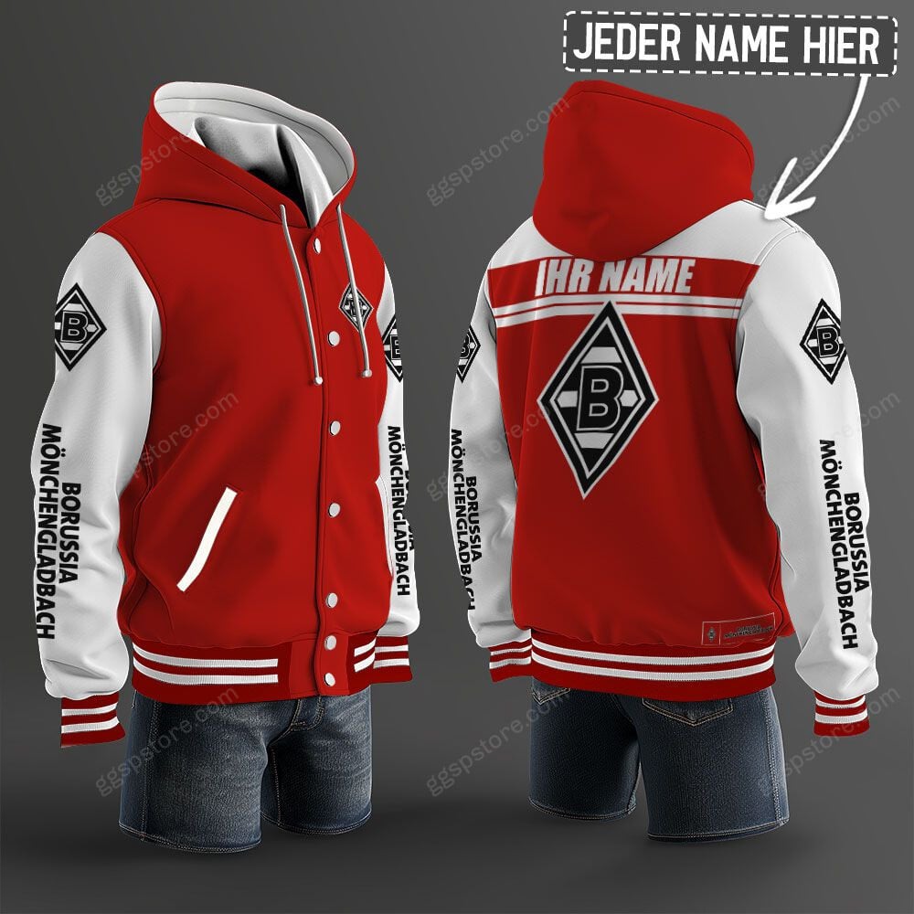 Borussia Mönchengladbach Hoodie Jacke – Bild 5