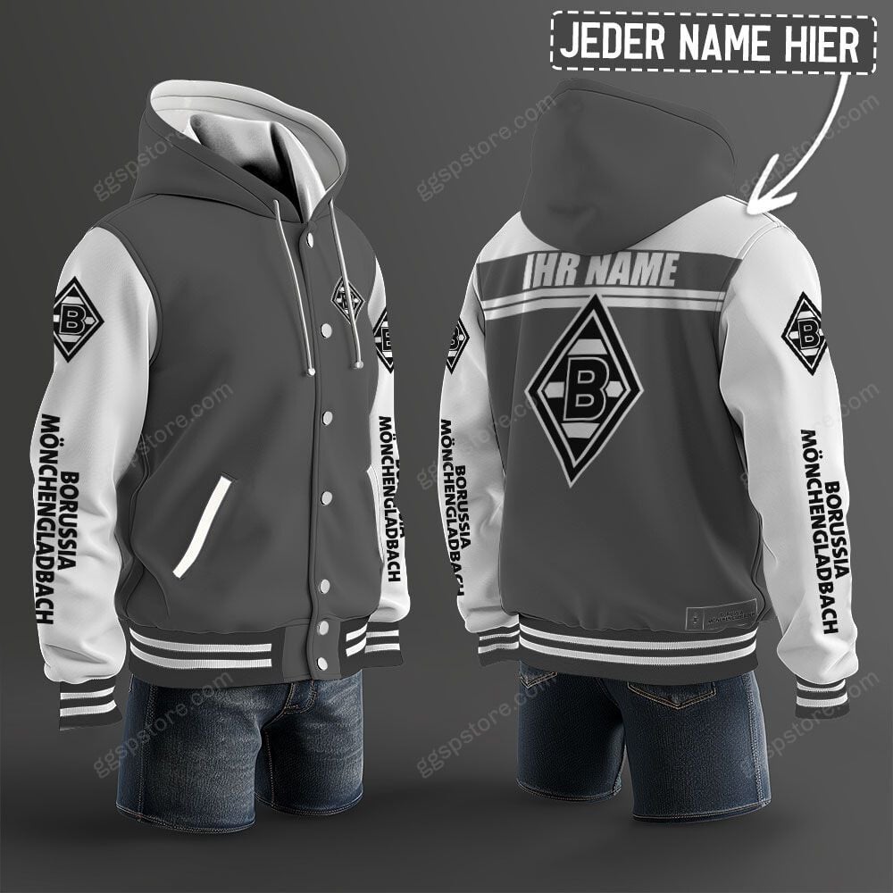 Borussia Mönchengladbach Hoodie Jacke – Bild 3
