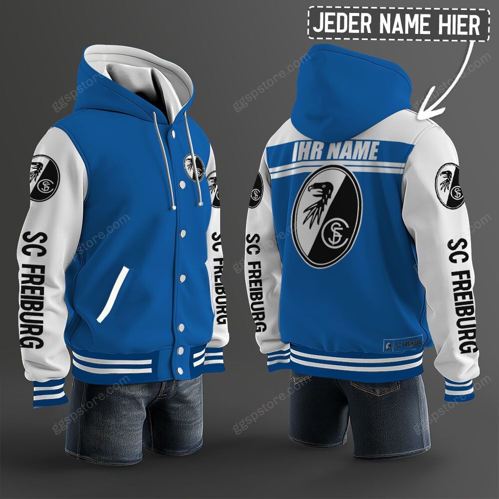 Sport-Club Freiburg Hoodie Jacke – Bild 5