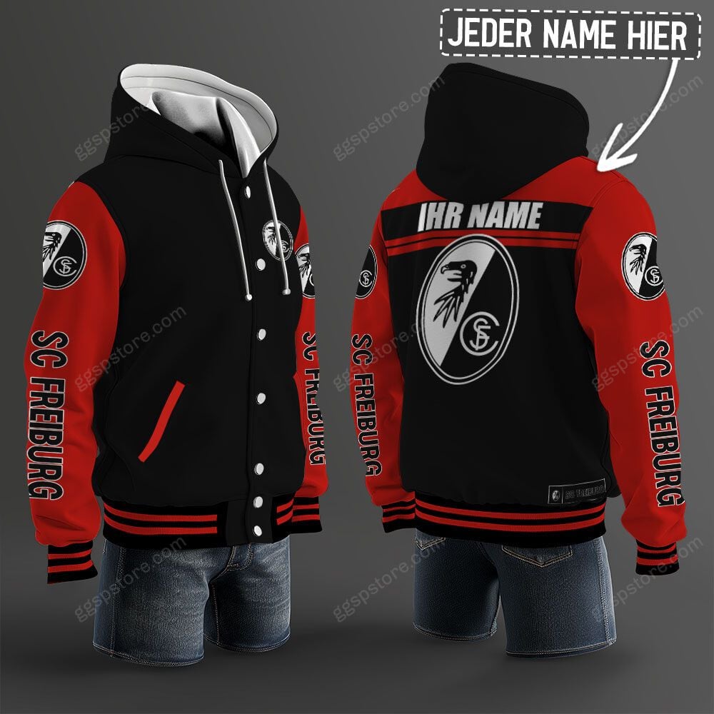 Sport-Club Freiburg Hoodie Jacke – Bild 7