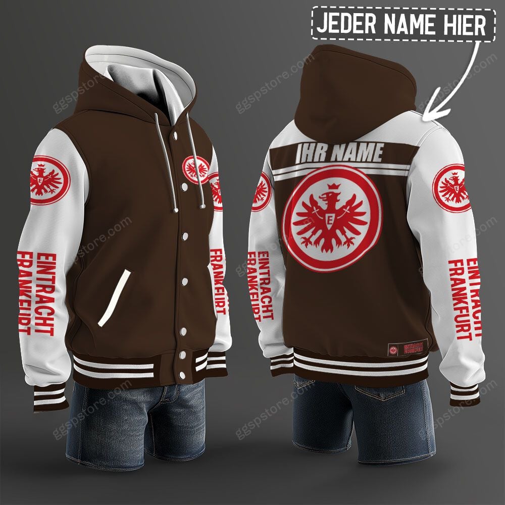 Eintracht Frankfurt Hoodie Jacke – Bild 9