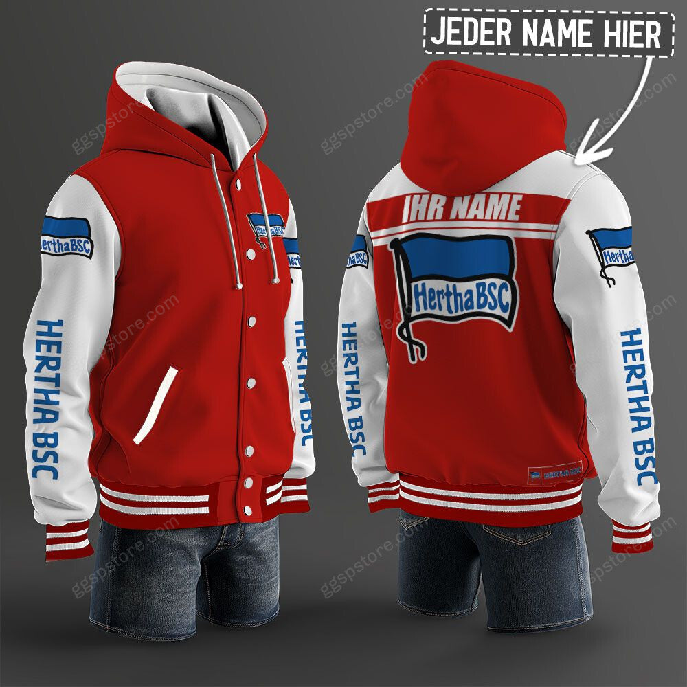 Hertha BSC Hoodie Jacke – Bild 5