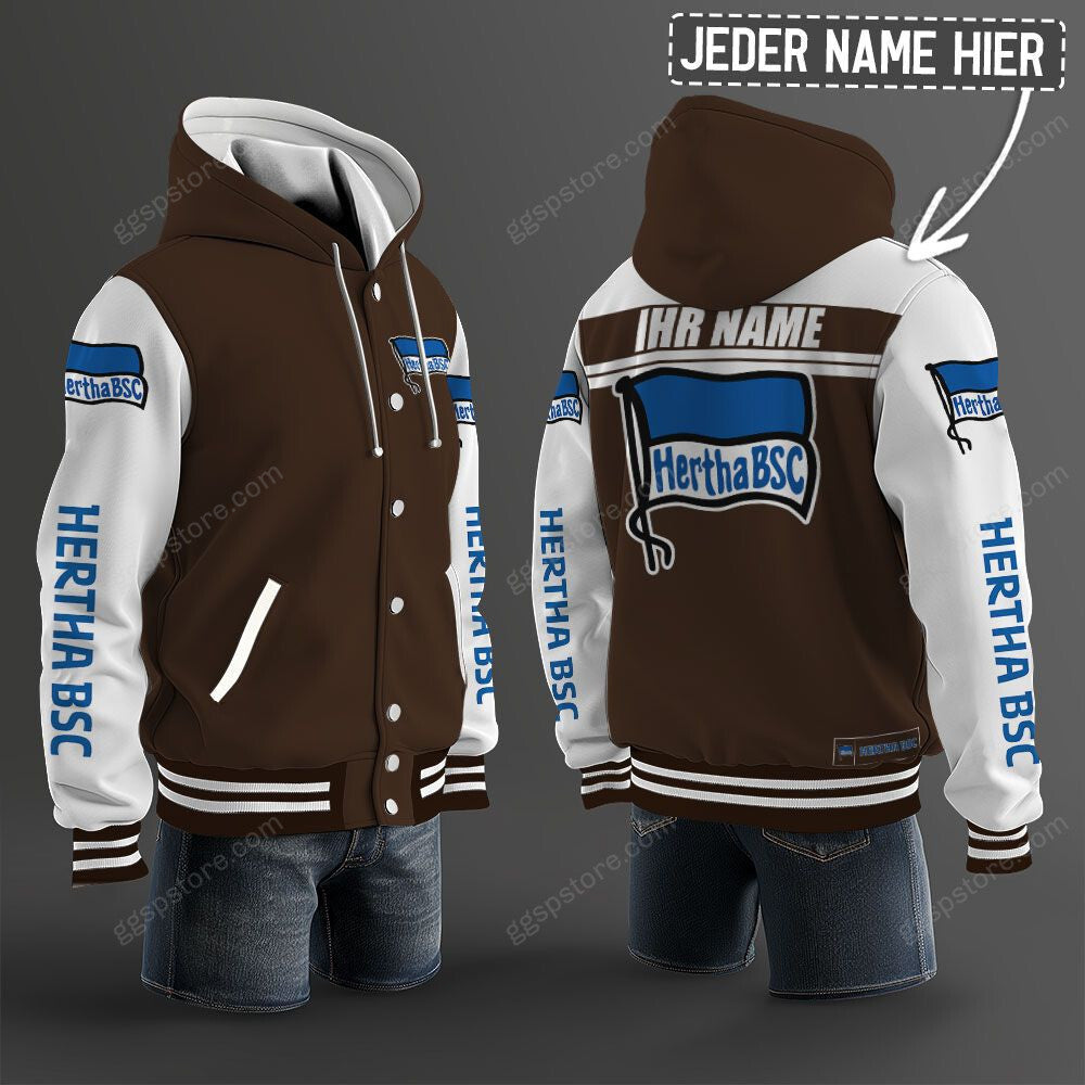 Hertha BSC Hoodie Jacke – Bild 9