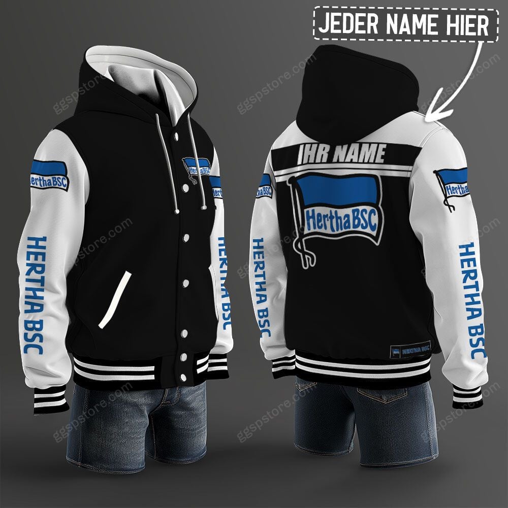 Hertha BSC Hoodie Jacke – Bild 3