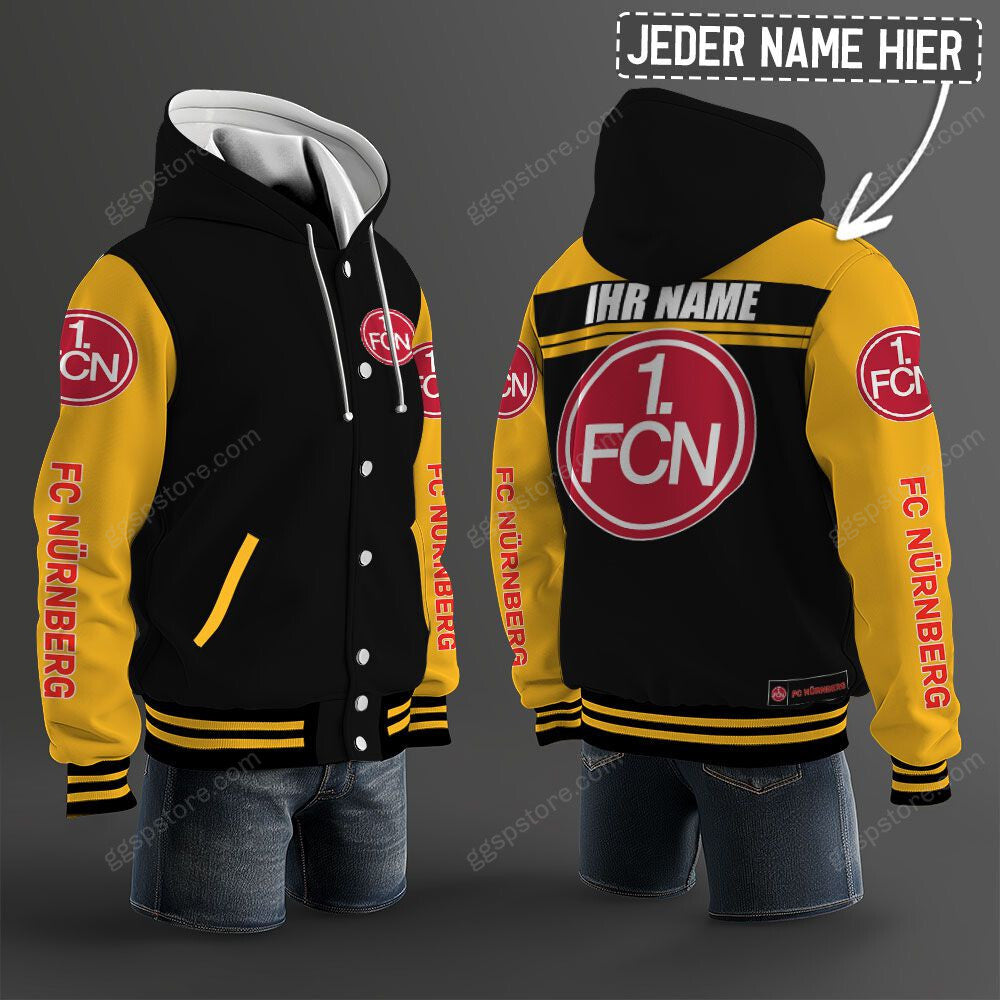 1. FC Nürnberg Hoodie Jacke – Bild 4