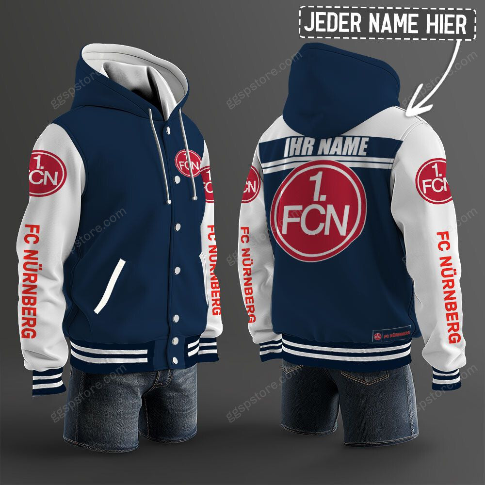 1. FC Nürnberg Hoodie Jacke – Bild 5
