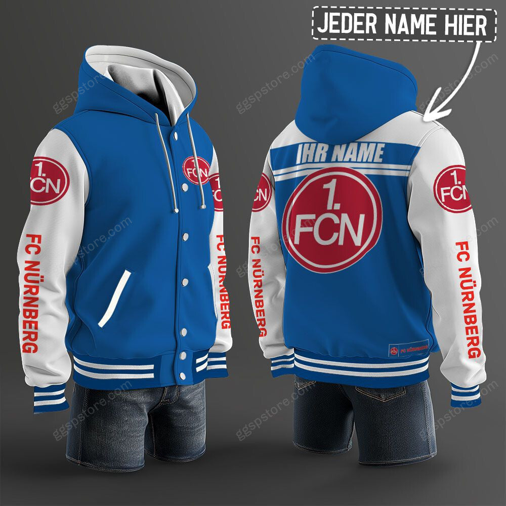 1. FC Nürnberg Hoodie Jacke – Bild 6