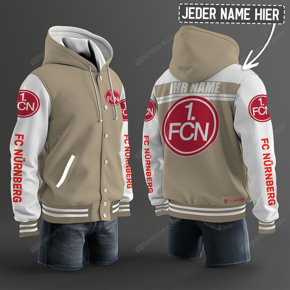 1. FC Nürnberg Hoodie Jacke – Bild 8
